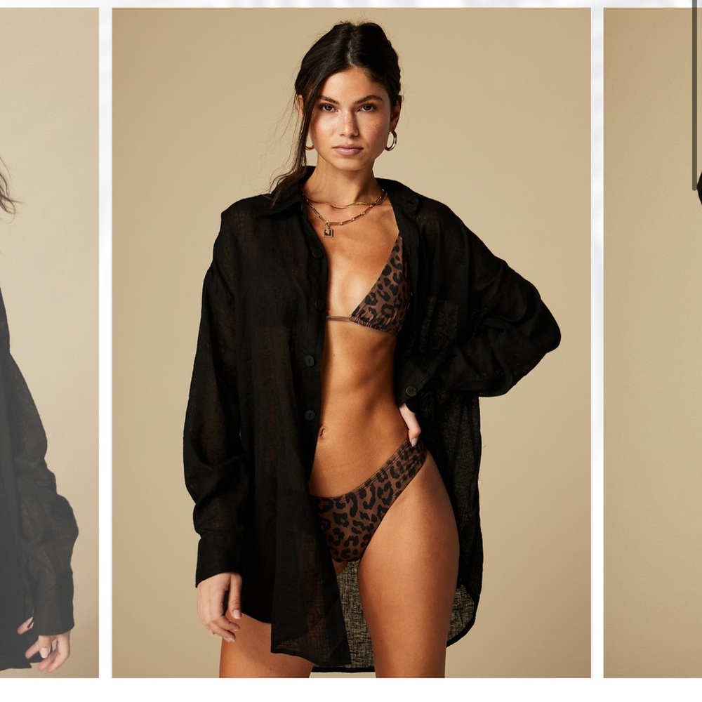 Tulum black coverup